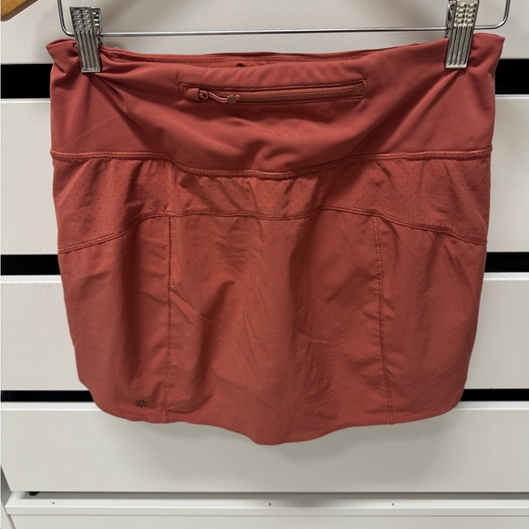 Athleta run with it 14 inch skort orange color size small - Picture 5 of 9